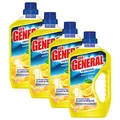 Der General Universal Frische Zitrone, Allzweckreiniger, 4 x 750 ml, Universalreiniger für hygienische Sauberkeit