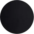 ASA Selection leather optic Tischset rund, schwarz Ø38 cm