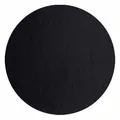 ASA Selection Table Tops Tischset Rund Lederoptik Kunstleder Schwarz Ø 38 cm