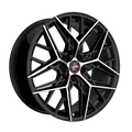 20 Zoll KESKIN KT25 5x114.3 ET45 Alufelgen BLACK FRONT POLISH