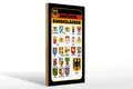 Holzschild Bundesländer 20x30 cm Deutschland Wappen Holz Deko Schild wooden sign