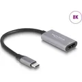 Delock USB Type-C Adapter zu HDMI (DP Alt Mode) 8K mit HDR (15 cm) (60021)