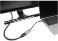 Delock Ultra High Speed - Videoadapter - 24 pin USB-C männlich zu HDMI weiblich - 15 cm - Grau/Schwarz - unterstützt 8K 60 Hz (7680 x 4320)