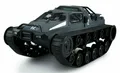 Amewi Ketten-Drift-Fahrzeug Military Police 1:12 | Grau/Blau | RC Offroad Spaß