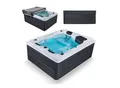 Artsauna Outdoor Whirlpool Oasis - Massagedüsen, LED Licht, Filter, Abdeckung & Heizung