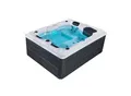 Artsauna Outdoor Whirlpool Oasis - Massagedüsen, LED Licht, Filter, Abdeckung & Heizung