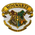 Mono Quick - Harry Potter Hogwarts Applikationen, Bügelbild Aufkleber Patch, Gryffindor Slytherin Hufflepuff Ravenclaw (18069 - Hogwarts)