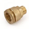 PE-Übergang Messing 20mm x 1/2" AG
