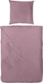 Vario Bettwäsche Satin uni marsala, 135 x 200 cm
