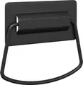 vidaXL Schrankgriffe 12 pcs Schwarz 85 x 45 mm Metall