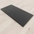 Smc Duschwanne Duschtasse Mit Anti-rutsch Flach Mit Steinoptik Schwarz Inkl. Ablaufgarnitur 160x80 Cm