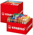 STABILO - Kleurpotlood, aquarelpotlood & waskrijt in één - woody 3 in 1 - Box me