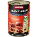 Animonda Gran Carno Hundefutter Adult Rind pur, 6er Pack (6 x 400 g)