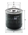 MANN-FILTER W 920/23 Ölfilter