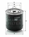 MANN-FILTER Ölfilter (W 920/23)
