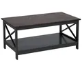 Couchtisch Kaffeetisch schwarz vintage Foster