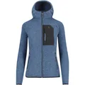 Karpos Damen Rocchetta Evo Hoodie Fleece Jacke (Größe S, blau)