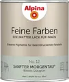Alpina Wandfarbe Alpina Feine Farben Lack No. 12 Sanfter Morgentau