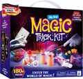 Kinder-Zauberkasten mit 180 Tricks, Video-Tutorials, Zauberstab, Requisiten