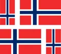 4 X Aufkleber Auto Motorrad Norwegen