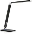 Maximex Tischleuchte Tageslicht, Dimmfunktion, LED fest integriert, Neutralweiß, Warmweiß, Tageslichtweiß, Tischlampe mit 5 Helligkeitsstufen, standsicherer Fuß, USB-Anschluss