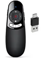 USB C Presenter, Kabellose 2.4 GHz Powerpoint Fernbedienung, Pointer für Präs...