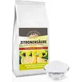 GOLDEN PEANUT Zitronensäure Pulver 1 kg, E-330 reine Citronensäure, Lebensmittelqualität, natürlich reinigen entkalken