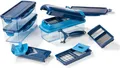 Genius Gemüseschneider Nicer Dicer Smart 14tlg. Gemüsehobel Würfelschneider, 3 Auffangbehälter mit 800 ml Fassungsvolumen Madoline Salatschneider