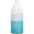 Beliani Blumenvase, Blau, Stein, Mode, 35 cm, Dekoration, Vasen, Keramikvasen