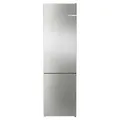 Bosch KGN392ICF Freistehende KÃ1/4hl-/Gefrierkombi, 2 TÃ1/4ren, Edelstahldekor, 260 l Nutzinhalt KÃ1/4hlteil, 103 l Nutzinhalt Gefrierteil, 60 c... - Silber