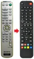 Fernbedienung geeignet für SONY HCD-NX1 | HCDNX1 | MHC-NX1