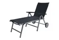 Beautissu Handtuch XL Frottee Handtuch für Sonnenliege Marbella, 70x200cm, Anthrazit, Premium Auflage Gartenliege Handtuch Strandtuch – 100% Baumwolle