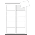 Sigel LP801 - Hochweiß - 85 x 55 mm - 250 g/m2 - 400 Karte(n) (40 Bogen x 10)