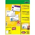 Sigel Visitenkarten 3C Ink/Laser/Copy 250g/qm hochweiß VE=400 Stück