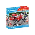 Playmobil 71466 Action Heroes Fire Brigade auf dem Ort des Unfall