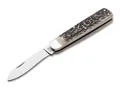 Böker Manufaktur 110609 Solingen Jagdmesser Mono aus CPM-CruWear-Stahl und Hirschhorn in der Farbe Braun - 19,50 cm