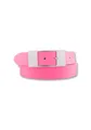 Ledergürtel, mit flächiger Dornschließe, Gr. 95, pink