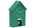 Karlsson Uhr Kuckucksuhr Dog House mit Hund Retro Grün