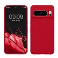 kwmobile Handyhülle für Google Pixel 8 Pro Hülle, für Pixel 8 Pro Case - Hülle Silikon - kabelloses Laden - Sweet Cherry