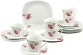 Creatable Kaffeeservice "Amelie Aiko, Kaffee-Service 18-tlg", weiß, 18 Stk.