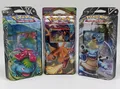 Pokemon Bisaflor Glurak Turtok Kanto Starter Charizrad Blastoise Venusaur Decks