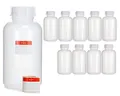 10x 2000 ml Weithalsflaschen aus LDPE mit Schraubverschluß, Leere 2 Liter Che...
