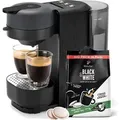 Tchibo Kaffeepadmaschine „CALL ME PAD“ inkl. 36 Tchibo Black & White Pads, mit To-Go Becher Taste, für 2 Tassen, schnell und leise, automatisc...
