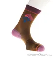 Ortovox Alpine Light Comp Mid Damen Socken-Braun-42-44