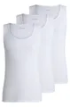 BOSS Tanktop 3P RibClassic BOSS ONE Ton in Ton Stickerei auf der Brust