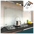 Mucola Küchenrückwand Spritzschutz Klarglas Glasrückwand Herdspritzschutz ESG Glas, (Stück, 1-tlg., Premium-Rückwand), ESG Sicherheitsglas 120 cm x 60 cm