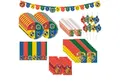 Procos Einweggeschirr-Set 70-tlg. Harry Potter Hogwarts Houses Party Set für Kindergeburtstag, 16 Personen