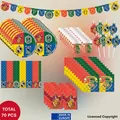 70-tlg. Harry Potter Hogwarts Houses Party Set für Kindergeburtstag