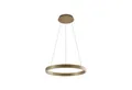 Lucande Hängeleuchte Yonam, LED, Metall, Gold / Messing Farbwechsel warmweiß / tageslicht IP20 mit Fernbedienung, LED 52 W gesamt, Farbwechsel warmweiß / tageslicht