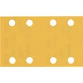 Bosch Professional Zubehör EXPERT C470 Schleifpapier mit 8 Löchern für Schwingschleifer, 80 x 133 mm, G 400, 10-tlg. (400) (2608900885)